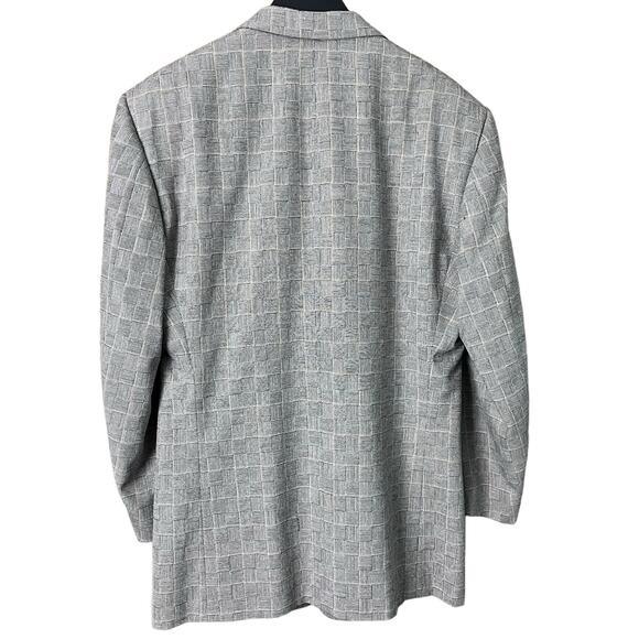 Paul Cicchini 
Custom Sport Coat Suit Jacket Basketweave Pattern EST. 38R - Picture 4 of 6